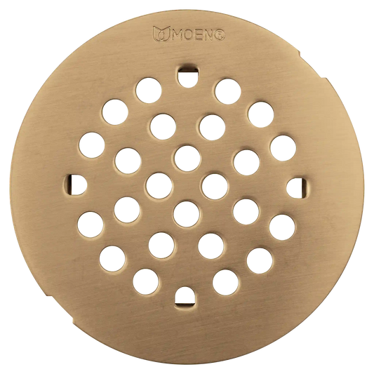 Moen Chrome 4-1/4" Snap-In Shower Drain Cover