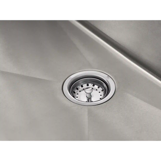 33" X 22" Stainless Steel 18 Gauge Single Bowl Dualmount Sink and Faucet Combination