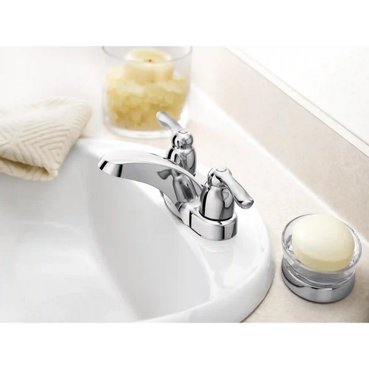 Chateau Two-Handle Low Arc Bathroom Faucet