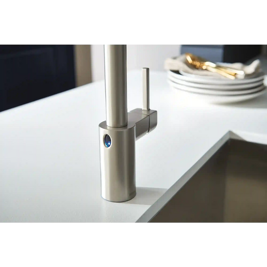 Align MotionSense Wave Single Sensor One-Handle High Arc Pre-Rinse Spring Pulldown Kitchen Faucet