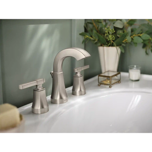 Ayda Two-Handle High Arc Bathroom Faucet