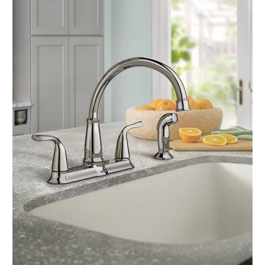 Brecklyn Two-Handle Low Arc Kitchen Faucet