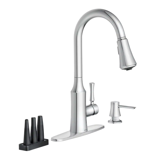 Venango One-Handle High Arc Pulldown Kitchen Faucet