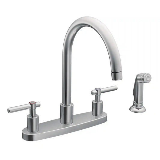 Traditional Two-Handle Kitchen Faucet