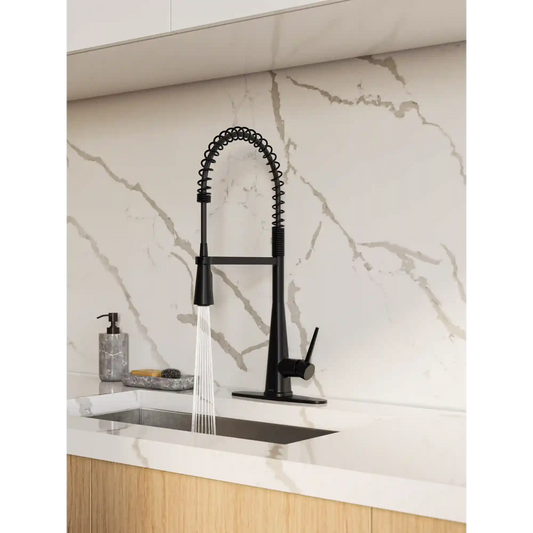 Swyre One-Handle High Arc Pulldown Kitchen Faucet