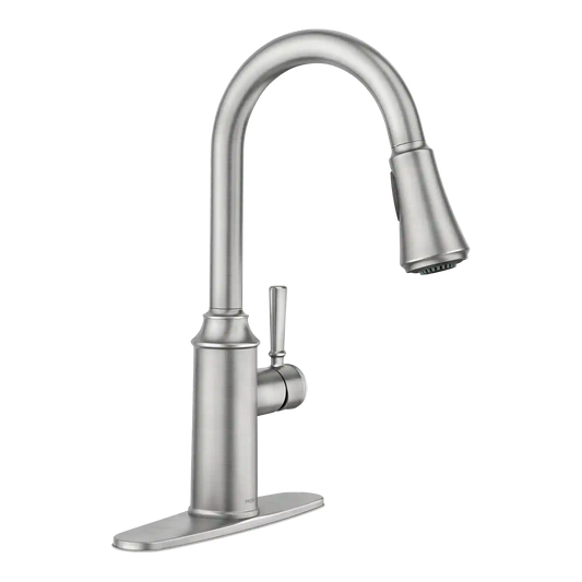 Conneaut One-Handle High Arc Pulldown Kitchen Faucet