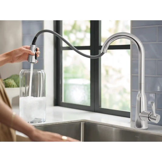 Orivesi One-Handle High Arc Pulldown Kitchen Faucet