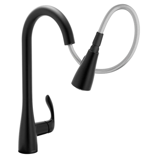 Georgene One-Handle High Arc Pulldown Kitchen Faucet