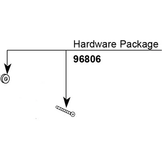 Moen Hardware Kit for A Single Handle Tub / Shower Knob