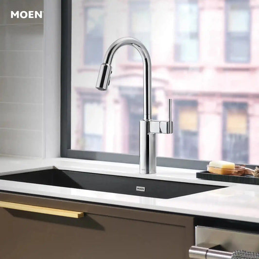 Inara One-Handle High Arc Pulldown Kitchen Faucet