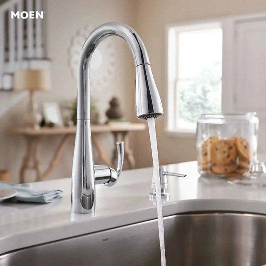 Essie One-Handle High Arc Pulldown Kitchen Faucet