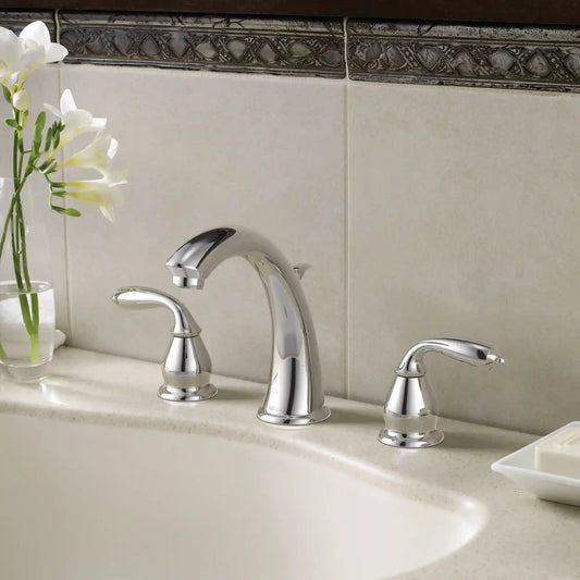 Bayhill Two-Handle Low Arc Bathroom Faucet