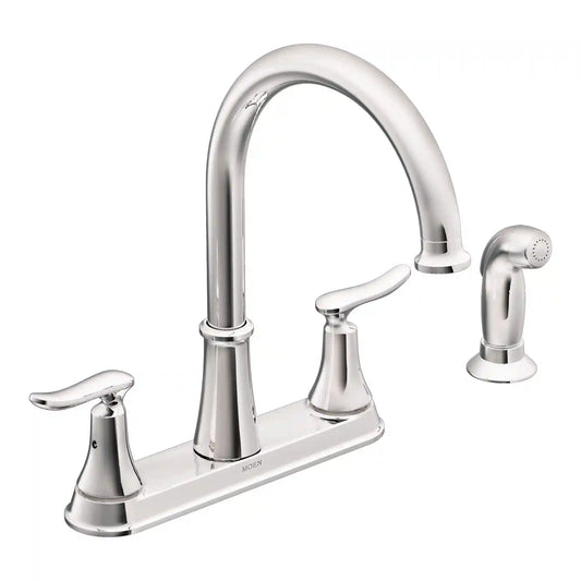 Solidad Two-Handle High Arc Kitchen Faucet
