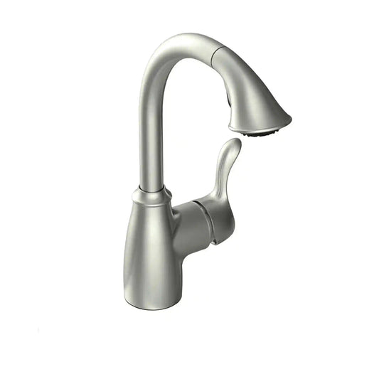 Finley One-Handle High Arc Pullout Kitchen Faucet