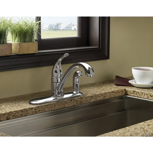 Torrance One-Handle Low Arc Kitchen Faucet