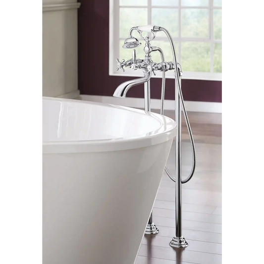 Weymouth Floor Mount Tub Filler Riser