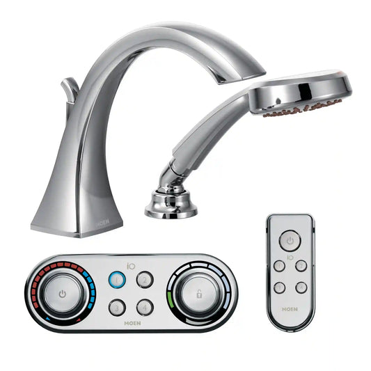 Voss High Arc Roman Tub Faucet Includes Hand Shower