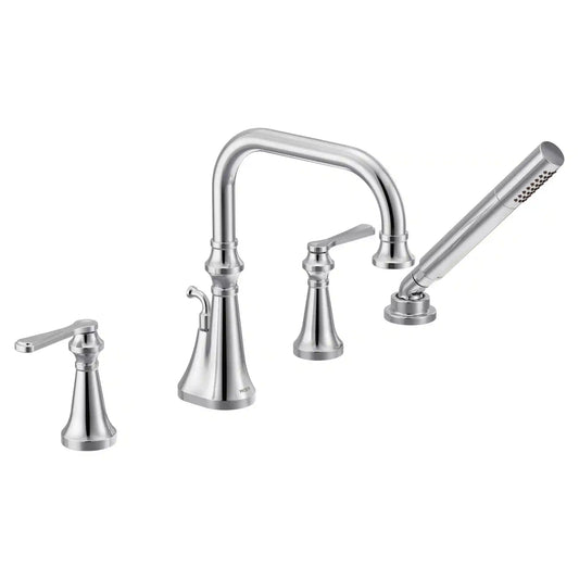 Colinet Two-Handle High Arc Roman Tub Faucet