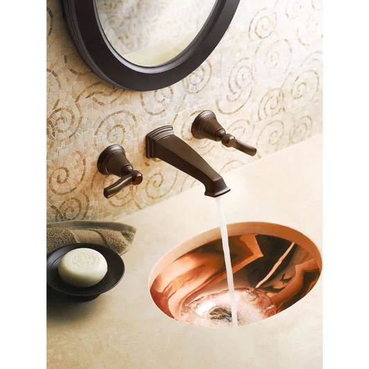 Rothbury Two-Handle Wallmount Bathroom Faucet