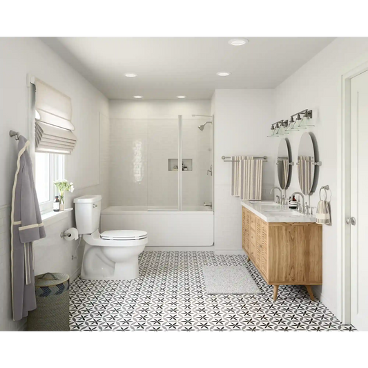 Banbury Chrome 24" Double Towel Bar