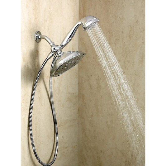 Refresh Seven-Function 9" Diameter Standard Spray Head with Handheld Shower