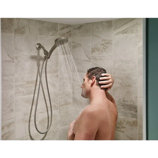 Renewal Five-Function 4 1/2" Diameter Standard Spray Head With Handheld Shower