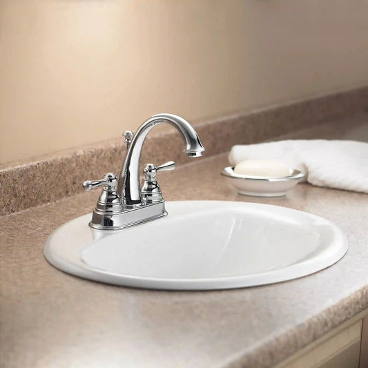 Kingsley Two-Handle High Arc Bathroom Faucet