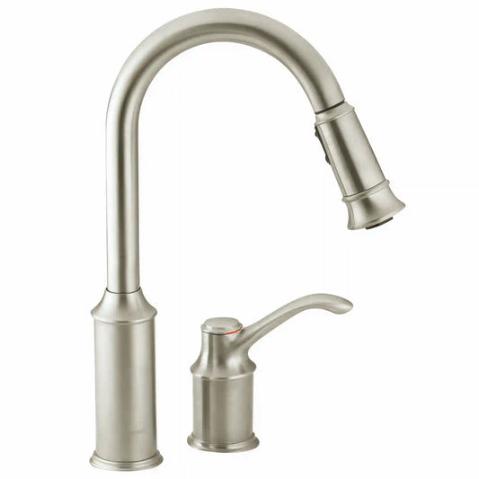 Aberdeen One-Handle High Arc Pulldown Kitchen Faucet
