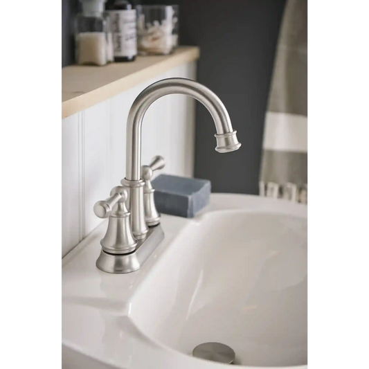Brecklyn Two-Handle High Arc Bathroom Faucet