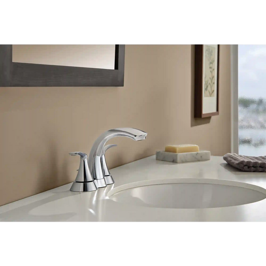 Darcy Two-Handle High Arc Bathroom Faucet