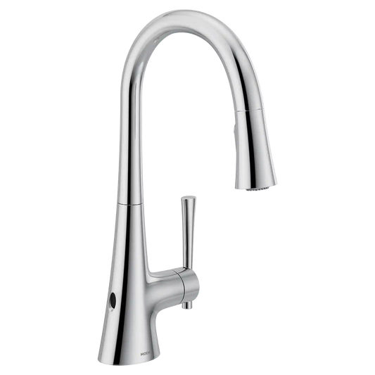 Kurv MotionSense Wave One-Handle High Arc Single Sensor Pulldown Kitchen Faucet