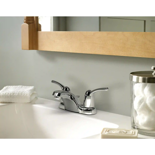 Adler Two-Handle Low Arc Bathroom Faucet