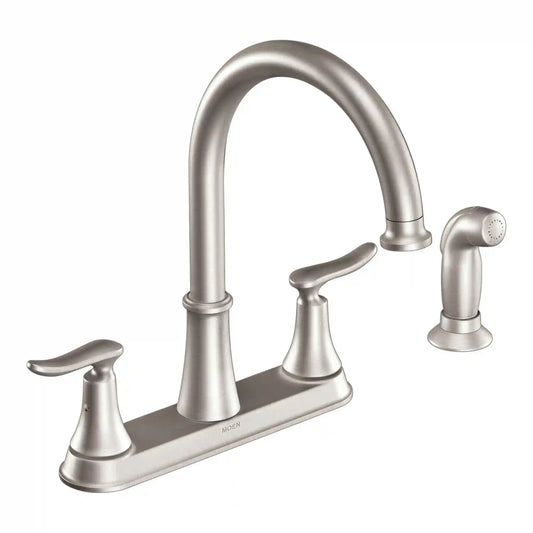 Solidad Two-Handle High Arc Kitchen Faucet