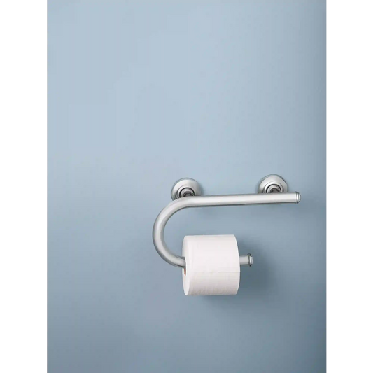 Chrome 8" grab bar with accessories