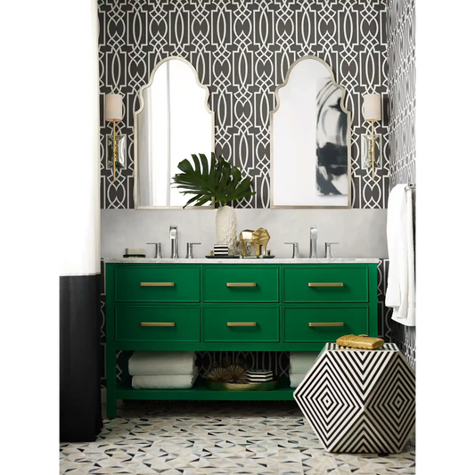 Doux Two-Handle High Arc Bathroom Faucet