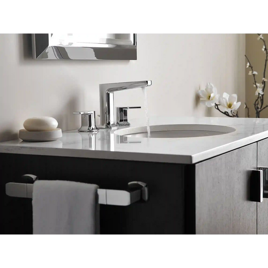 Via Two-Handle Low Arc Bathroom Faucet